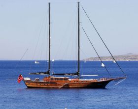 Charter yacht Turkey